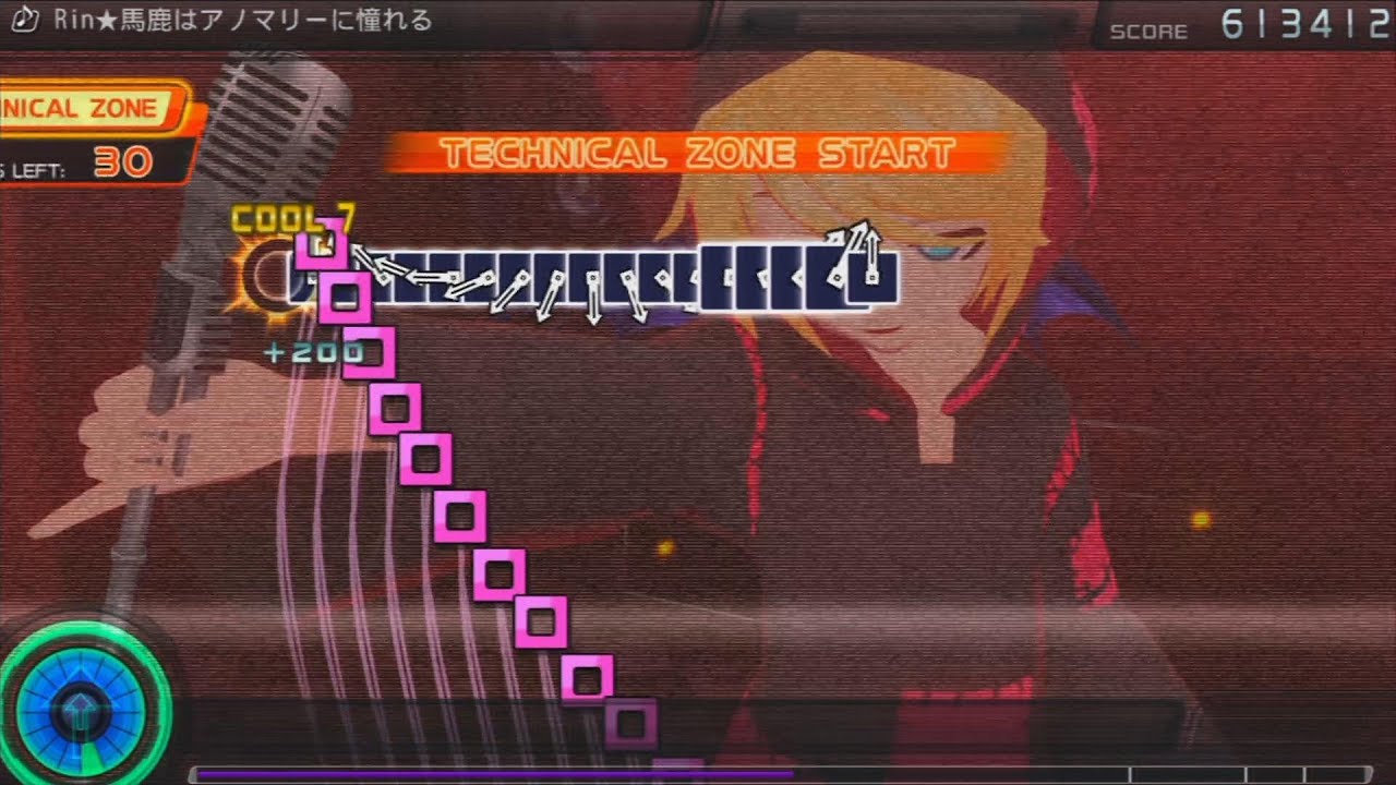 【15★】【Rin】 The Fools Are Attracted to Anomaly ENGLISH Project Diva F PS3 Edit Notes Only
