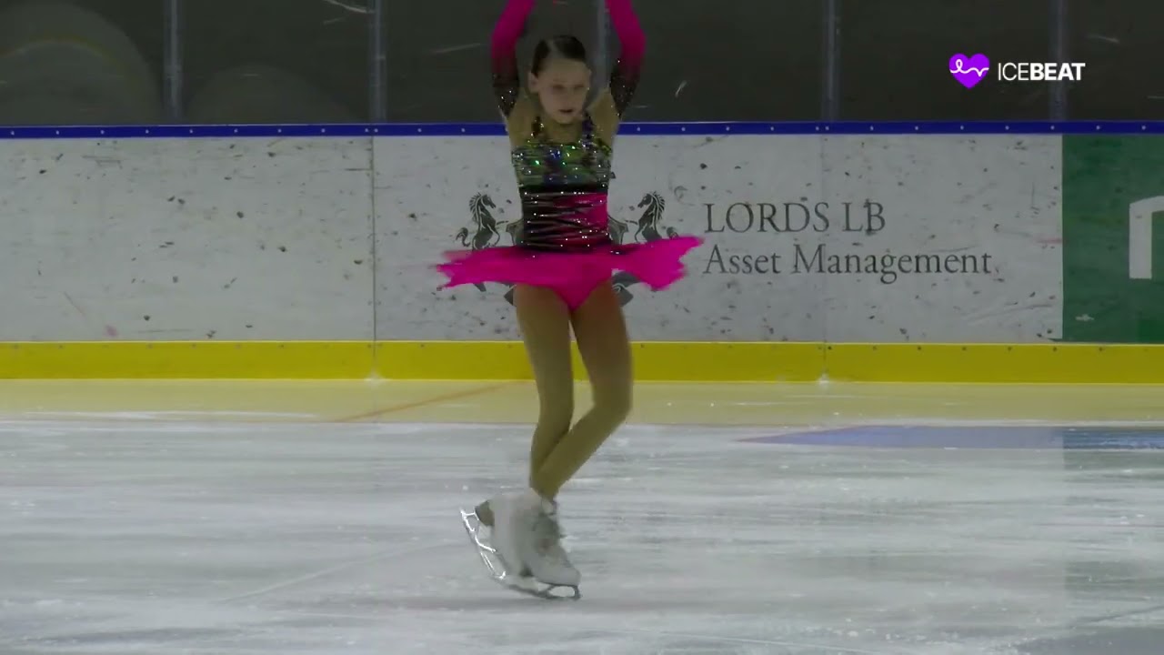 Icebeat Winter Trophy 2024 Cubs A Girls FS Irune POSKEVICIUTE LTU