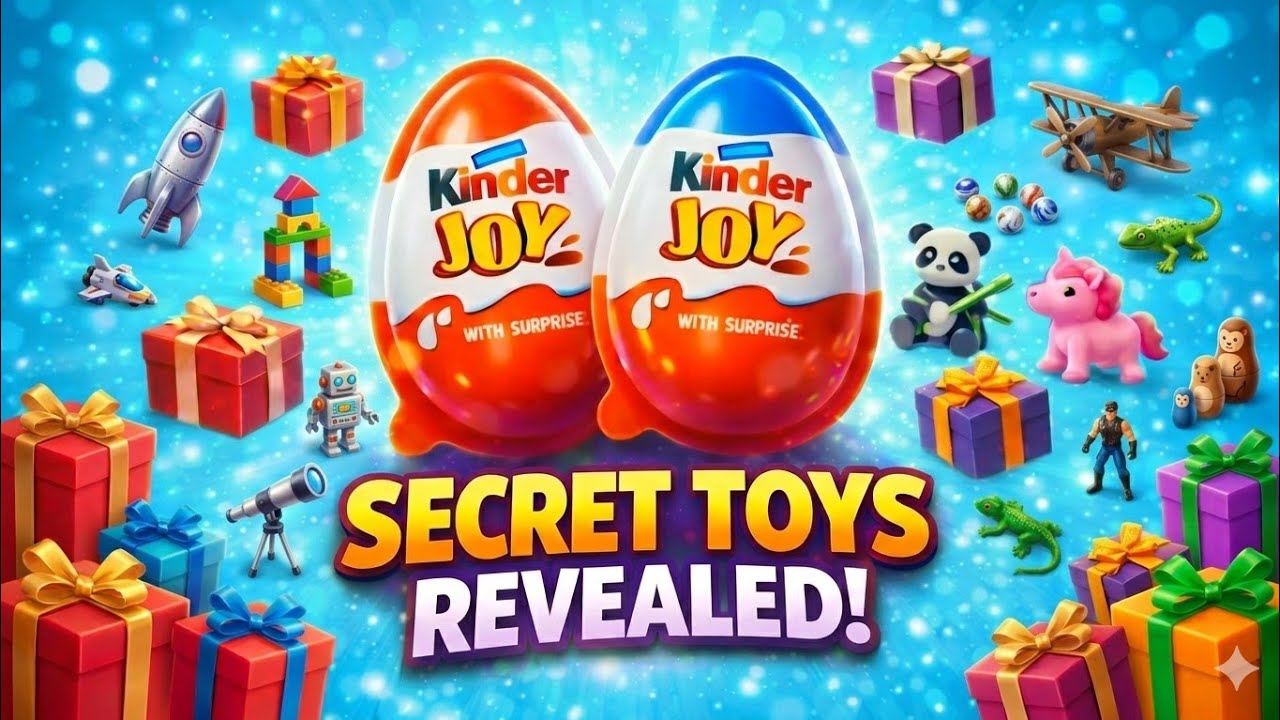 Opening Joy Eggs | Kinder Joy | Amazing Surprise Toys Inside! 🍫🎁