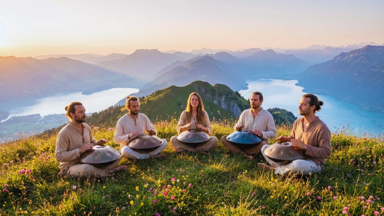Serene Moments | 1 Hour Handpan Music for Calm & Peace