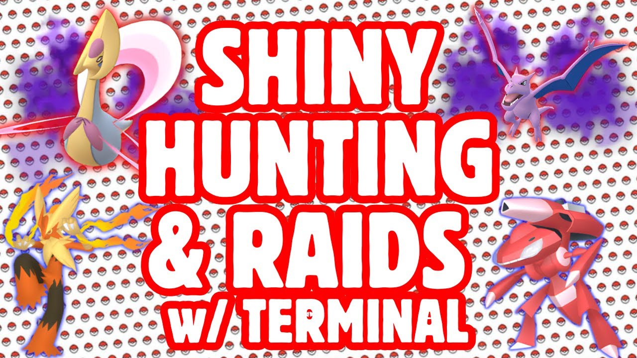 ✨ Raids! Shiny Hunting with Terminal! Pokémon Go Live!✨