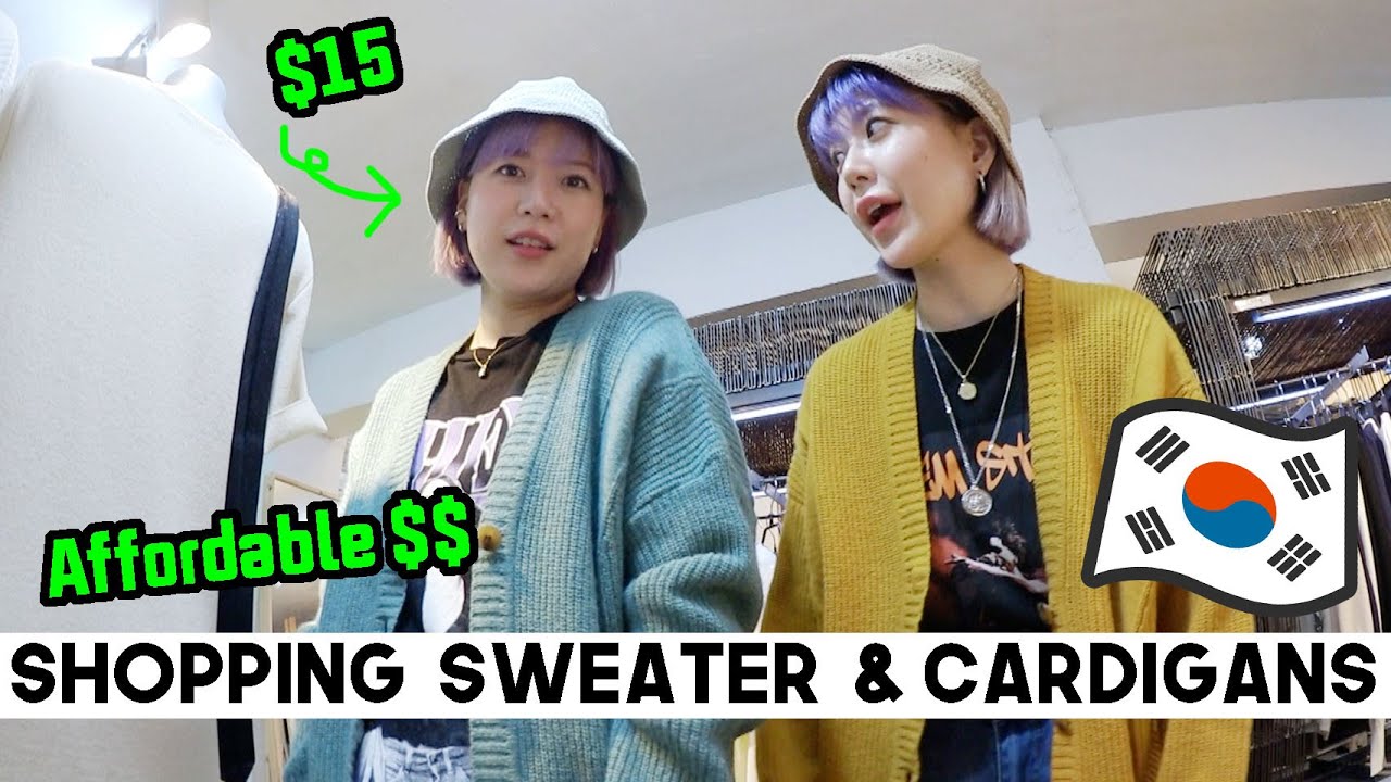 Life In Korea: Affordable Sweater & Cardigans Shop You Must Visit + DIY Craft Cafe | Q2HAN