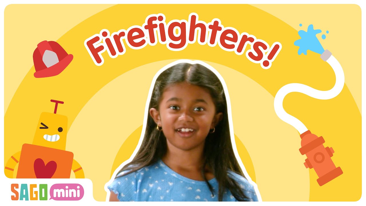 🚒 Learn about FIREFIGHTERS and Fire Trucks | Circle Time for Kids | Sago Mini Learning