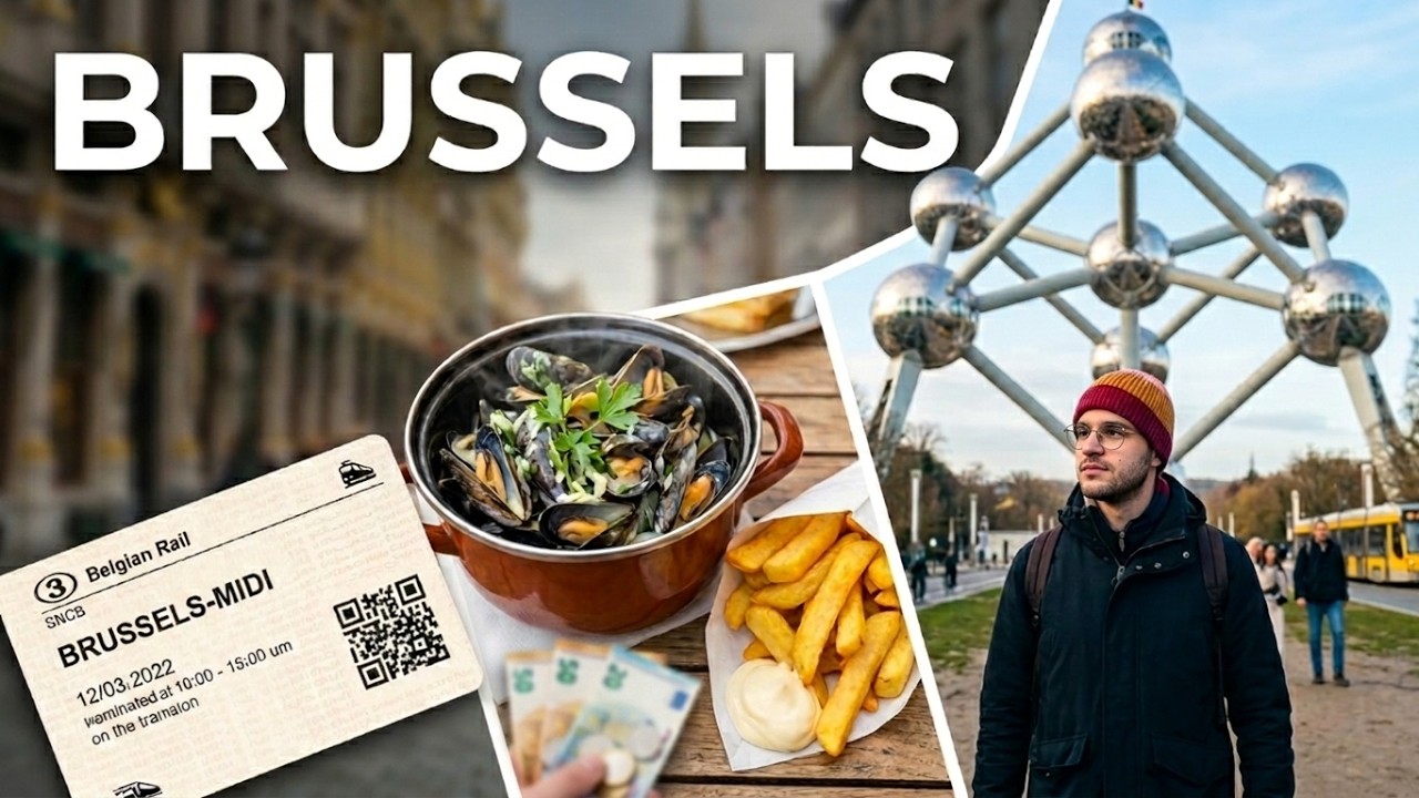 BRUSSELS IN 3 DAYS | 🇧🇪 | How much did it COST ME? (2026)