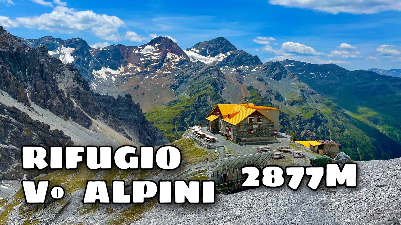 Rifugio QUINTO ALPINI 2877m - Val ZEBRÙ