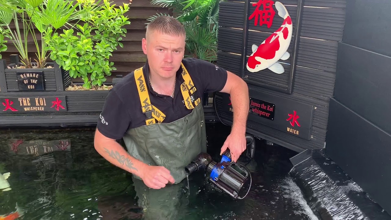 DIY KOI POND***RETRO FIT BOTTOM DRAIN INSTALLATION***
