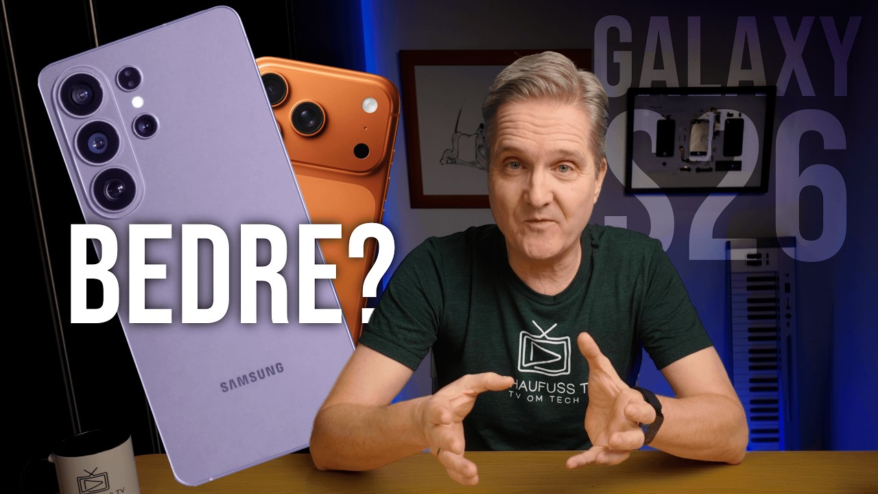 Galaxy S26 Ultra Hands-on: Bedre end iPhone 17 Pro?