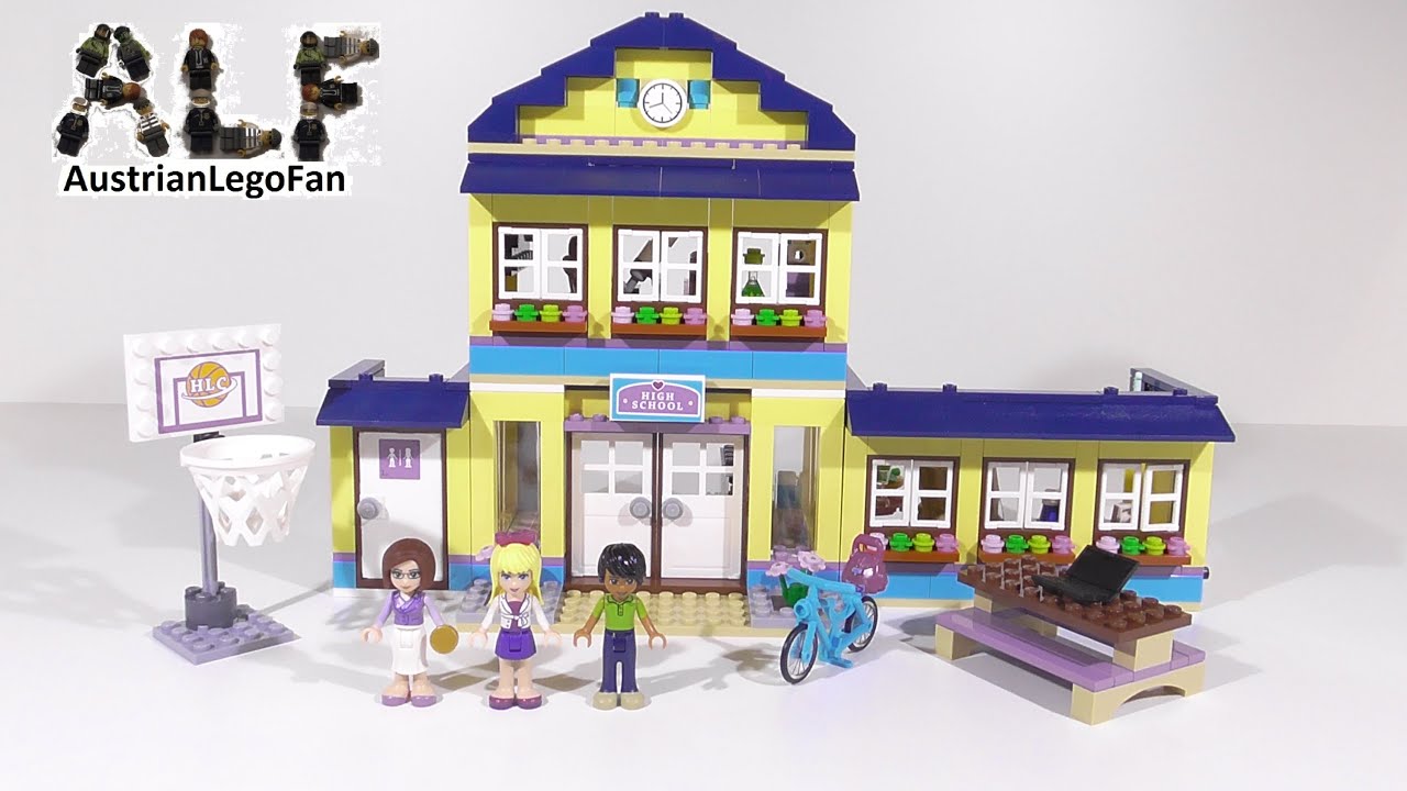 Lego Friends 41005 Heartlake High - Lego Speed Build Review