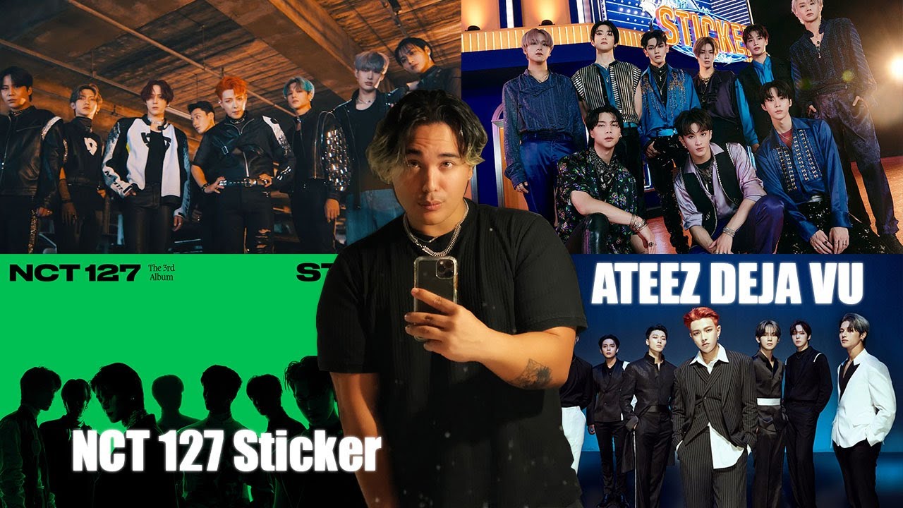 NCT 127 - Sticker & Ateez - DEJA VU MV Reaction
