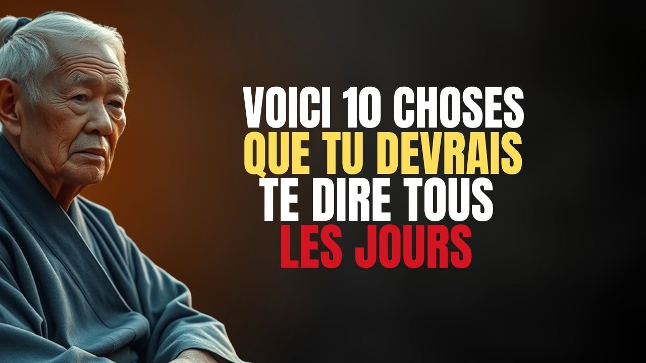 10 Choses que TU DOIS TE DIRE TOUS LES JOURS Sagesse Stoïque