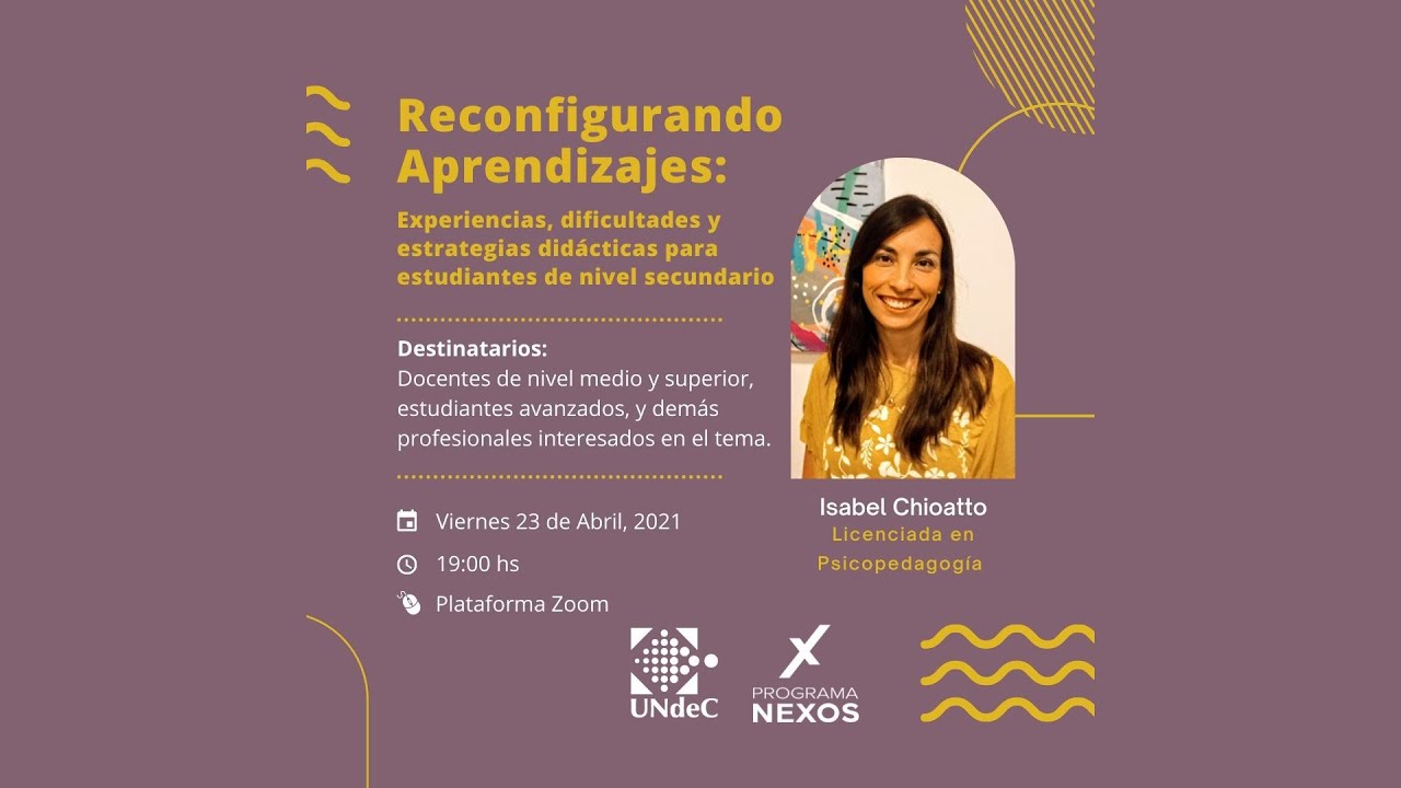Ciclo de Conferencias: Adolescencia, Educación y Pandemia