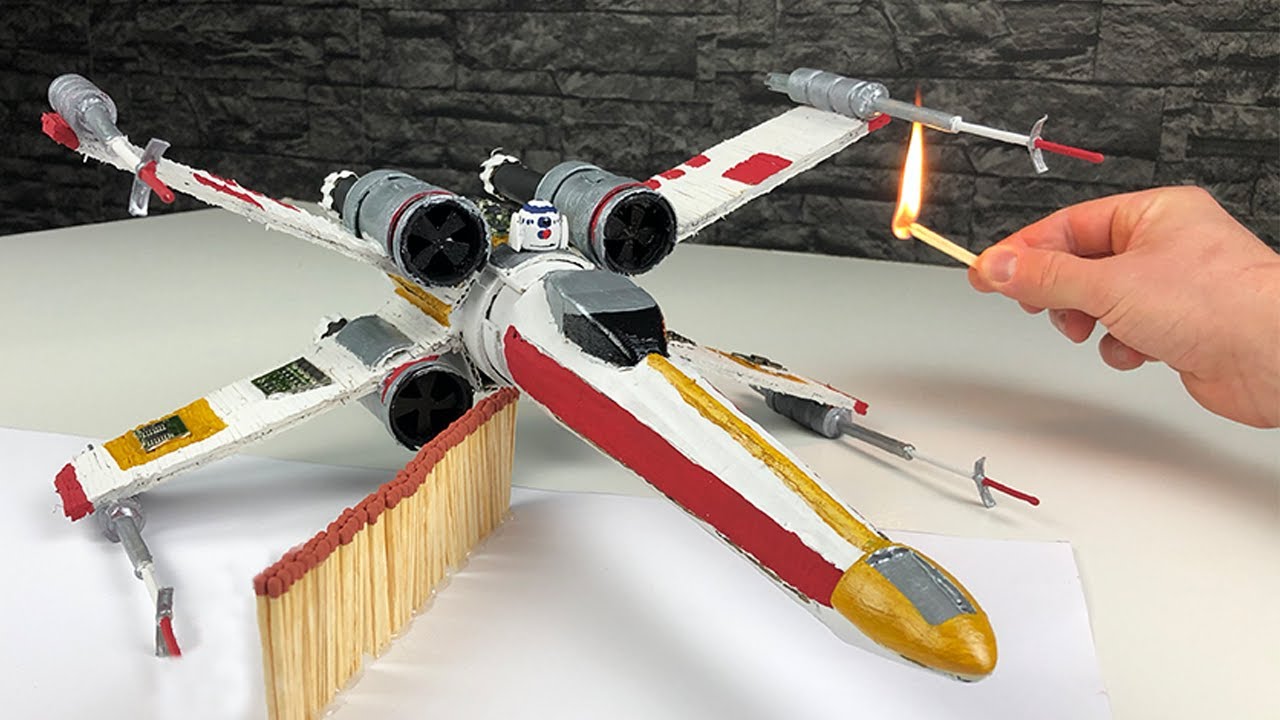 Match Chain Reaction-STAR WARS X WING- Amazing Fire Domino