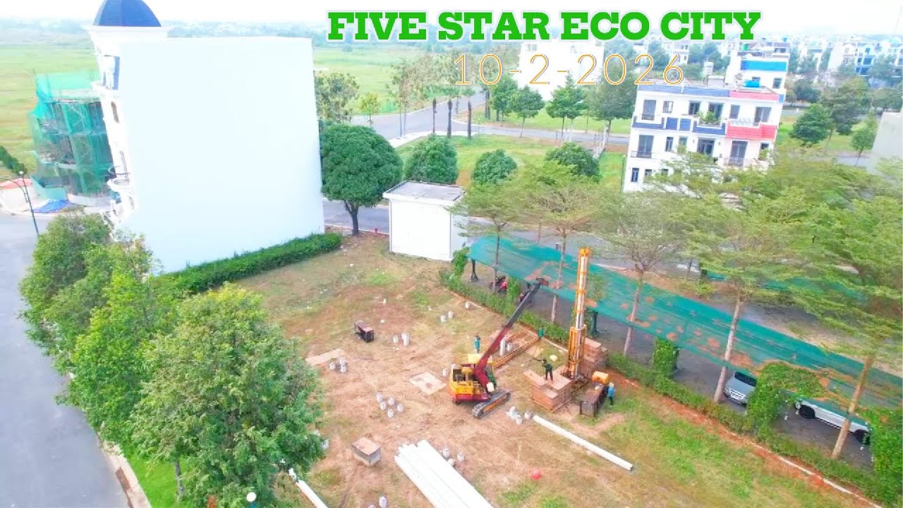 FIVE STAR ECO CITY -  khu đô thị vệ tinh an ninh sinh thái không khí trong lành 23 Tết