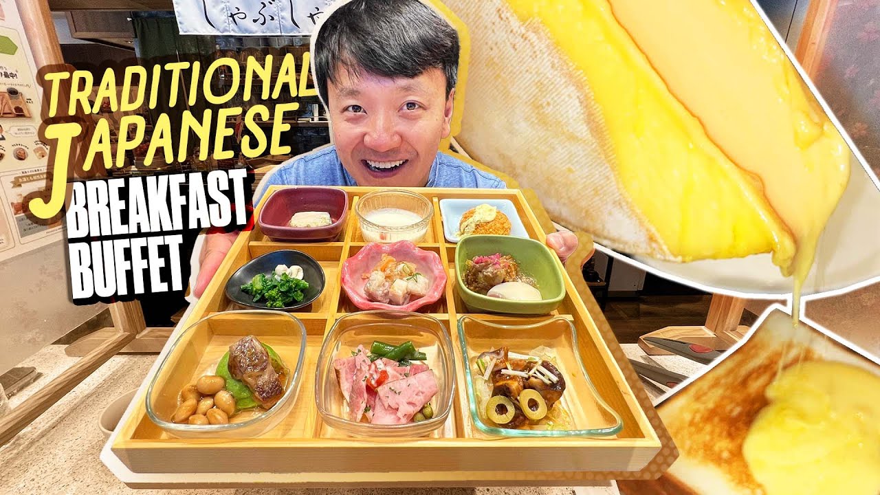 “Choose Your Own TOASTER” & ALL YOU CAN EAT Traditional Japanese BREAKFAST BUFFET