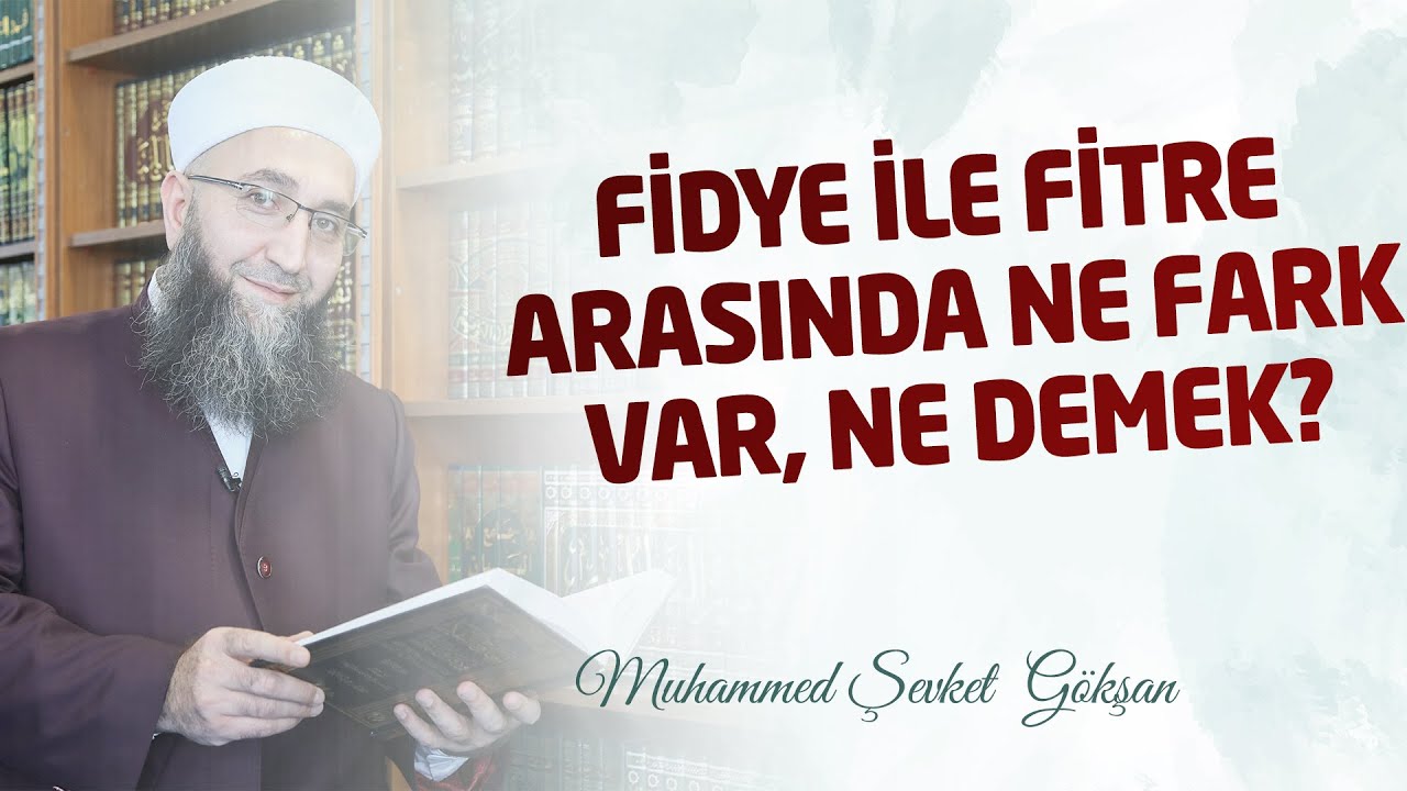 Fidye ile fitre arasında ne fark var, ne demek? | Fetva Rehberi