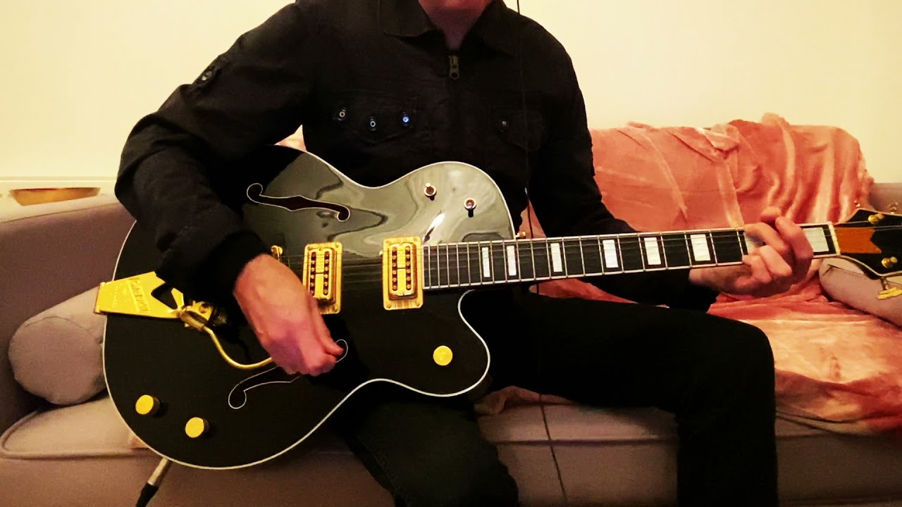 Spiritwalker The Cult Guitar Cover - Billy Duffy Ian Astbury Demo Gretsch Black Falcon Boss Gt-6