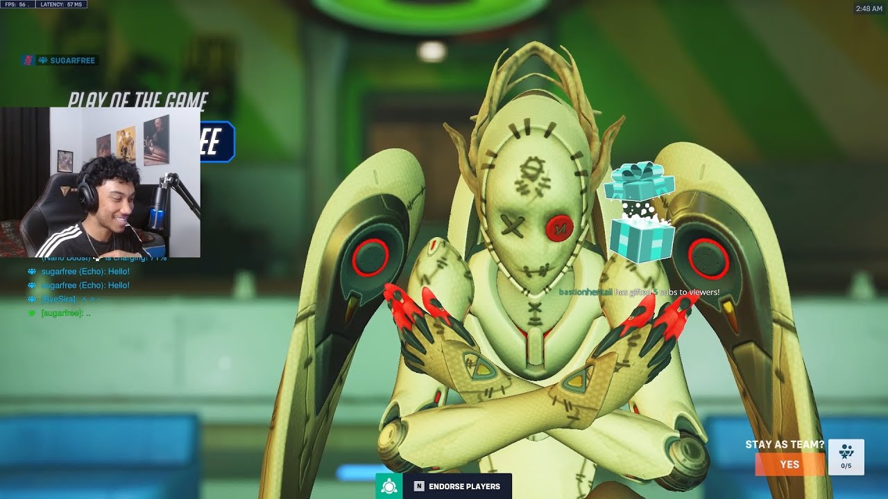 ECHO PERKS! POTG! Sugarfree INSANE Echo Season 15 Gameplay