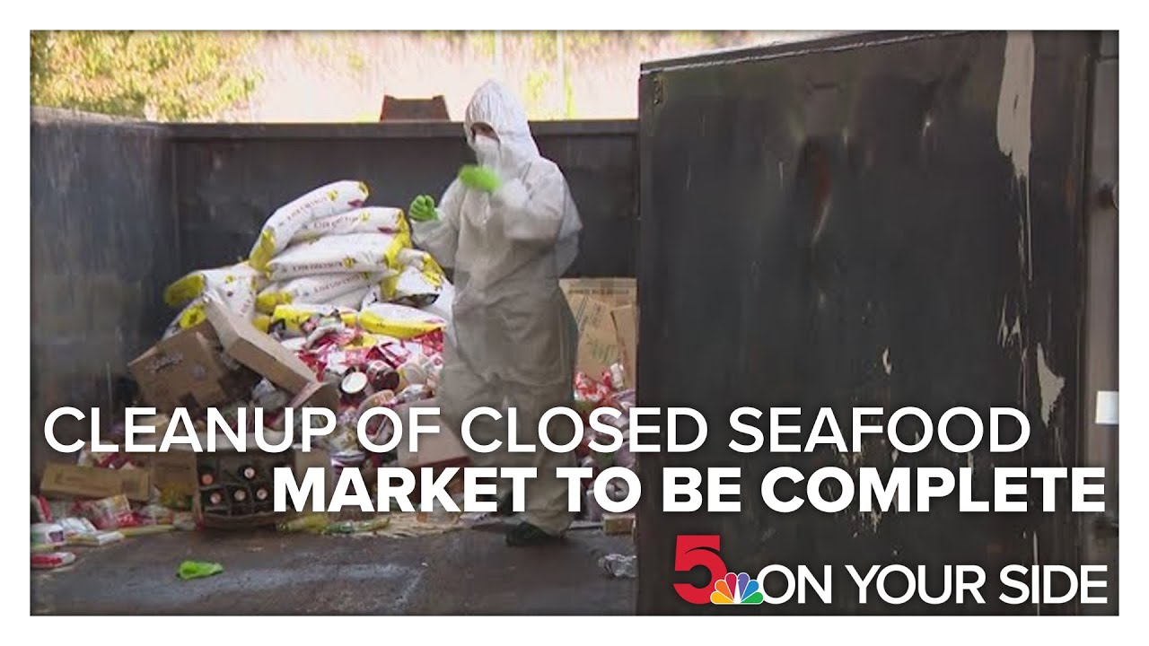 Month-long cleanup of closed University City seafood market expected to finish