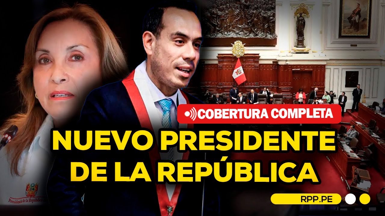 🔴 Vacancia de Dina Boluarte: JOS&Eacute; JER&Iacute; es nuevo PRESIDENTE DE LA REP&Uacute;BLICA #RPPESPECIALES