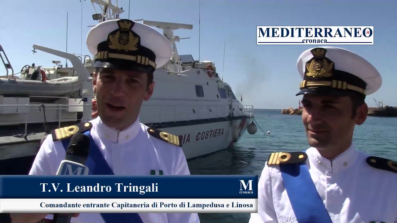 Cerimonia passaggio di consegne Capitaneria di Porto di Lampedusa