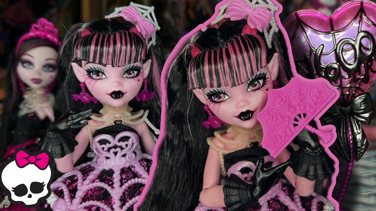She’s 1600! Draculaura Scary Sweet Birthday G3 Monster High Doll Review!