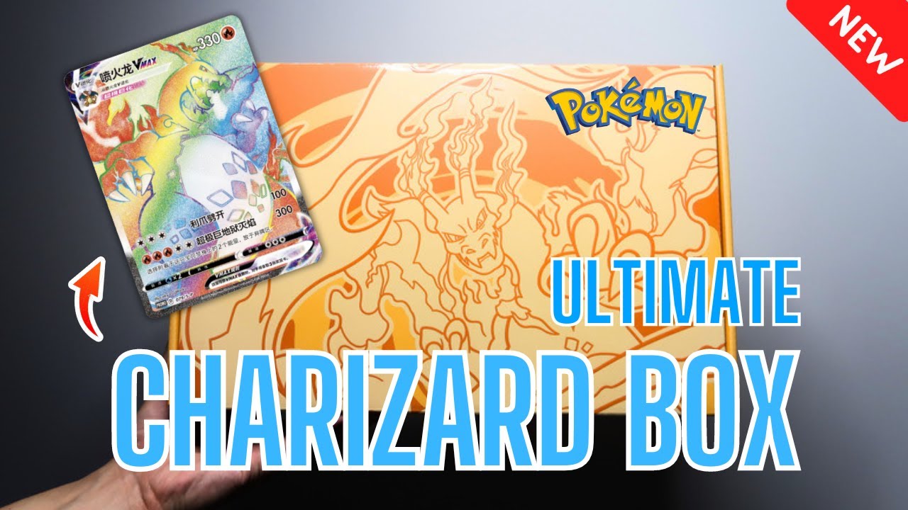 The ULTIMATE Charizard Pokemon Box Opening 🔥 Exclusive Chinese Charizard Battle Box