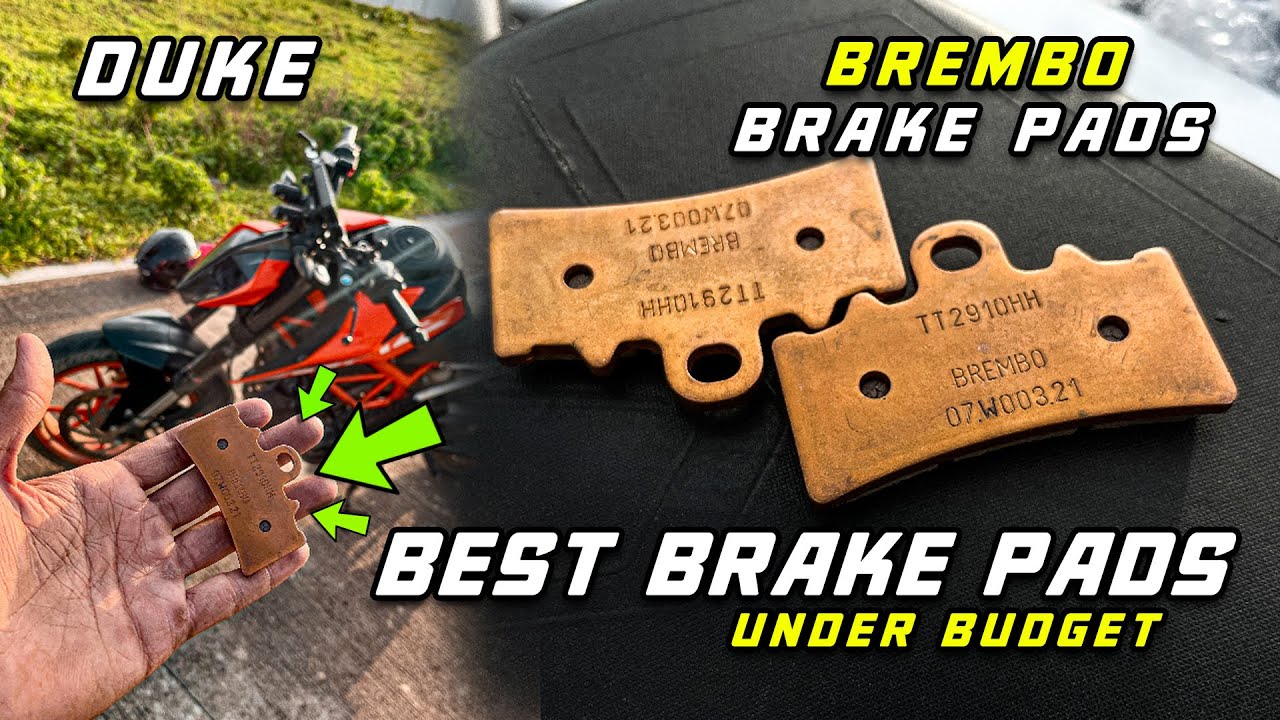 Best Brake Pads For KTM Duke 160,200,250,390 | Wobhi Under Budget 😱