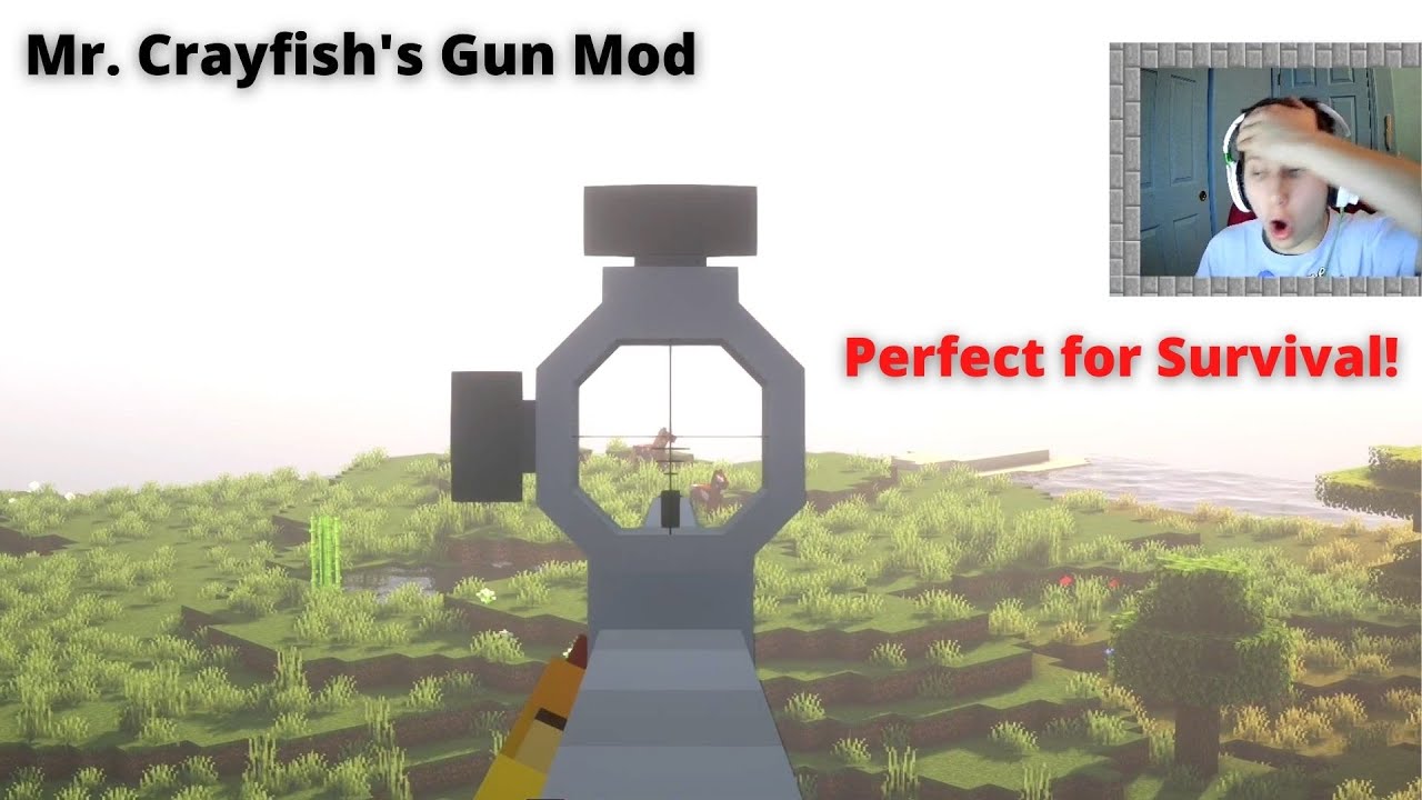 Mr. Crayfish's Gun Mod is Perfect for Survival Mode! - Minecraft Mod Showcase