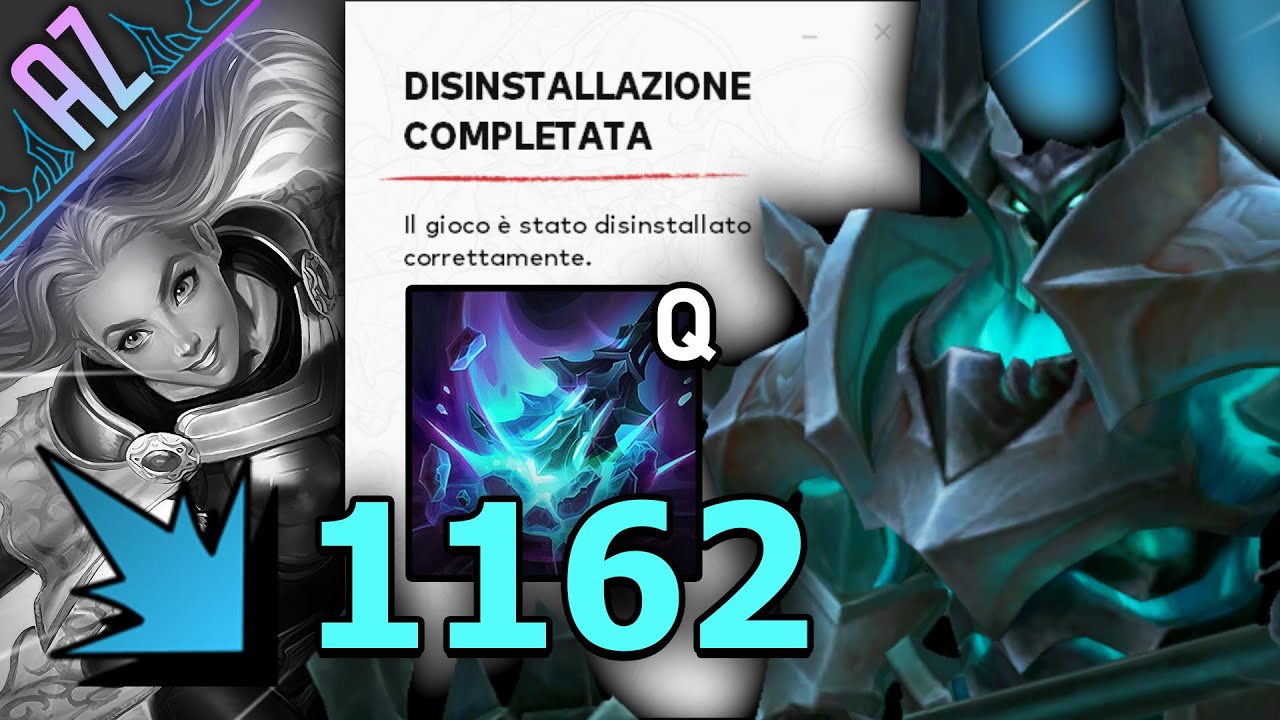 MORDEKAISER - DISINSTALLO LOL AI NEMICI - AZ PENTAKILL CHALLENGE