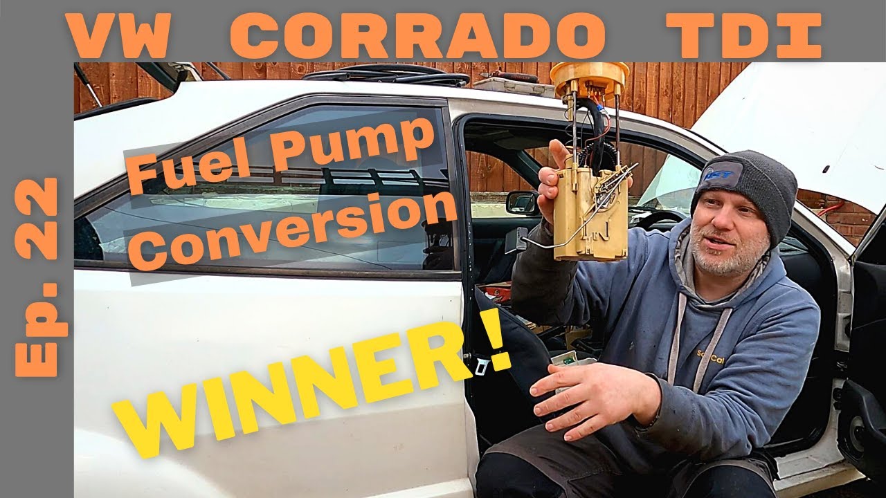 Corrado TDI Ep : 22 -  Mk 4 fuel level sender with older VAG clocks