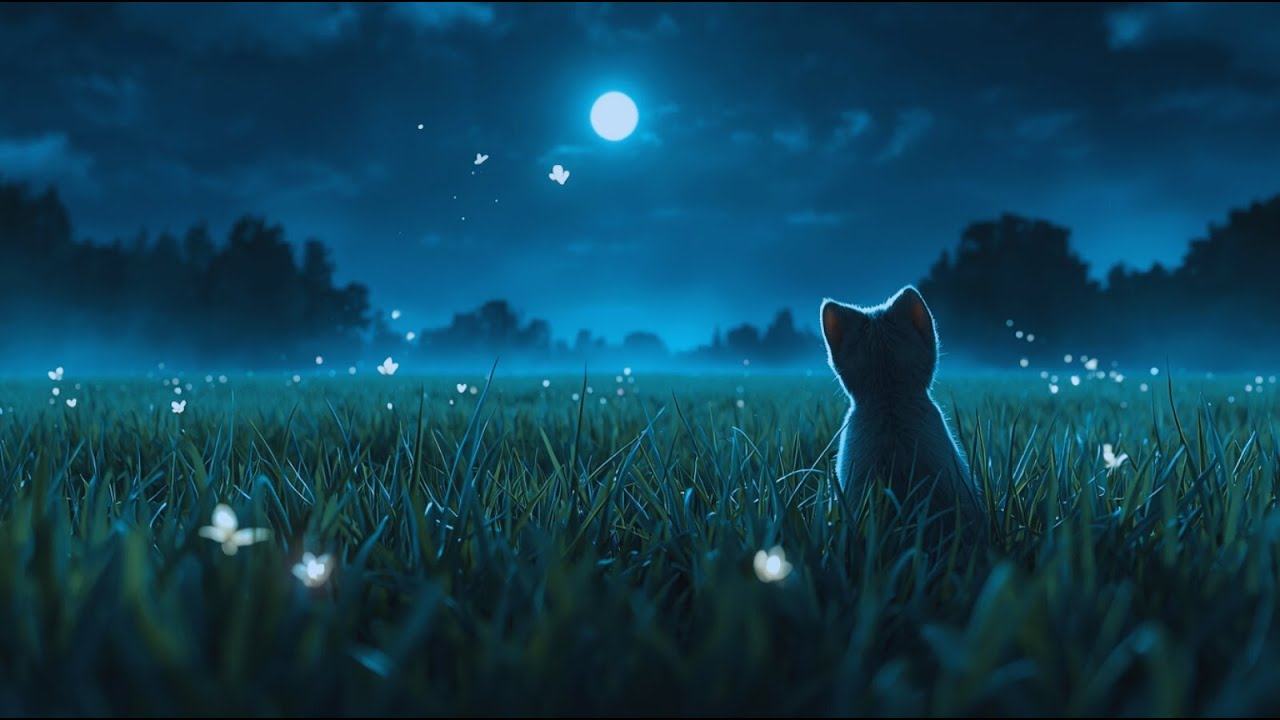 The moon...