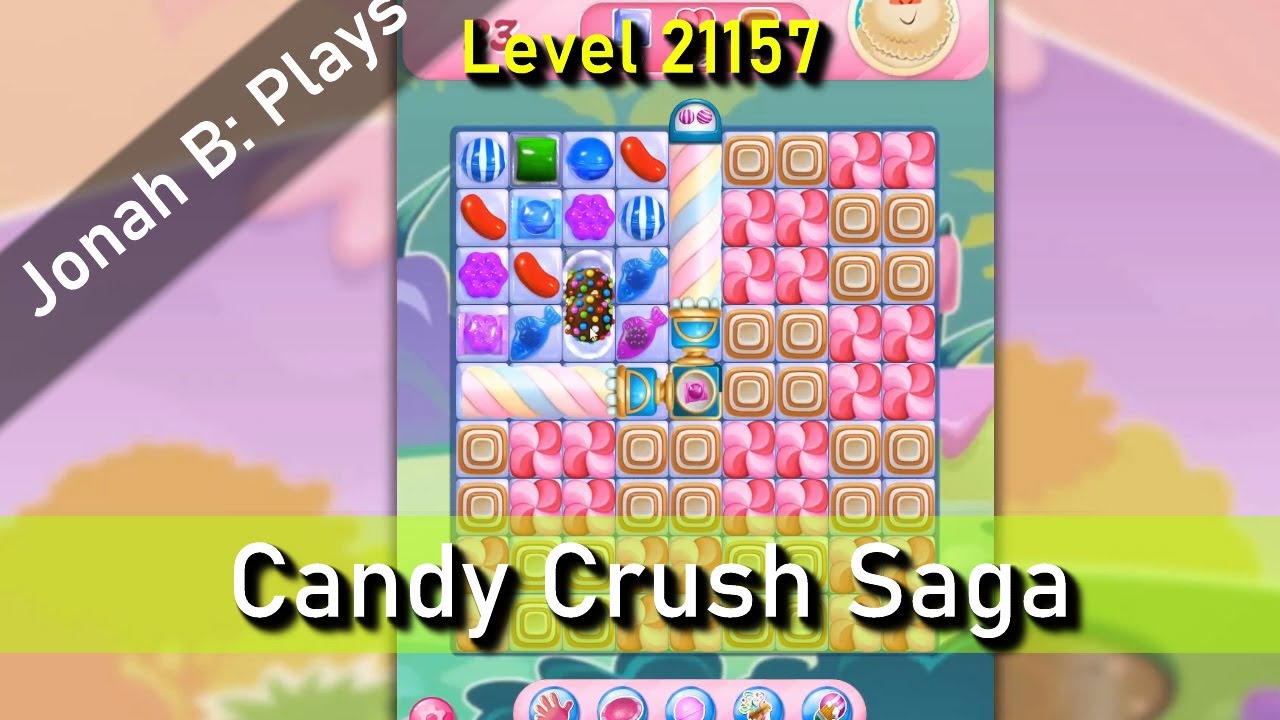 Уровень 21157 в Candy Crush Saga