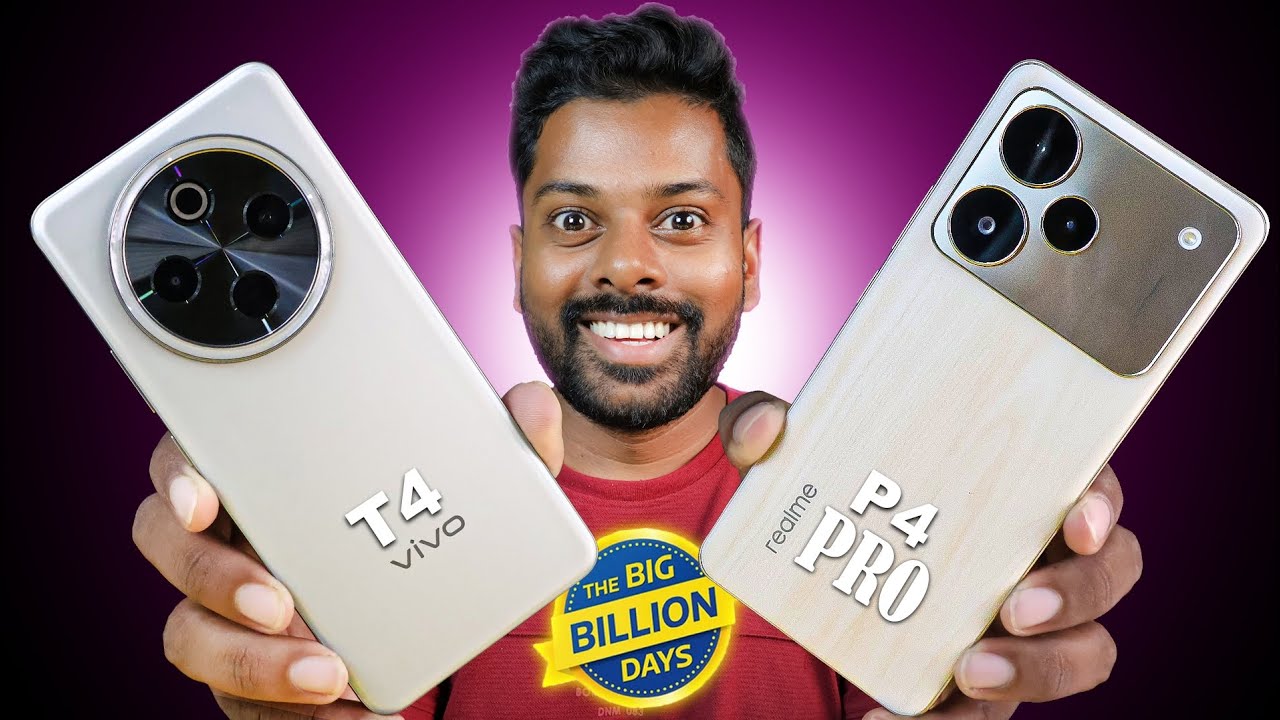 Realme P4 Pro vs Vivo T4 Detailed Comparison | Best One Flipkart Big Billion Days Sale