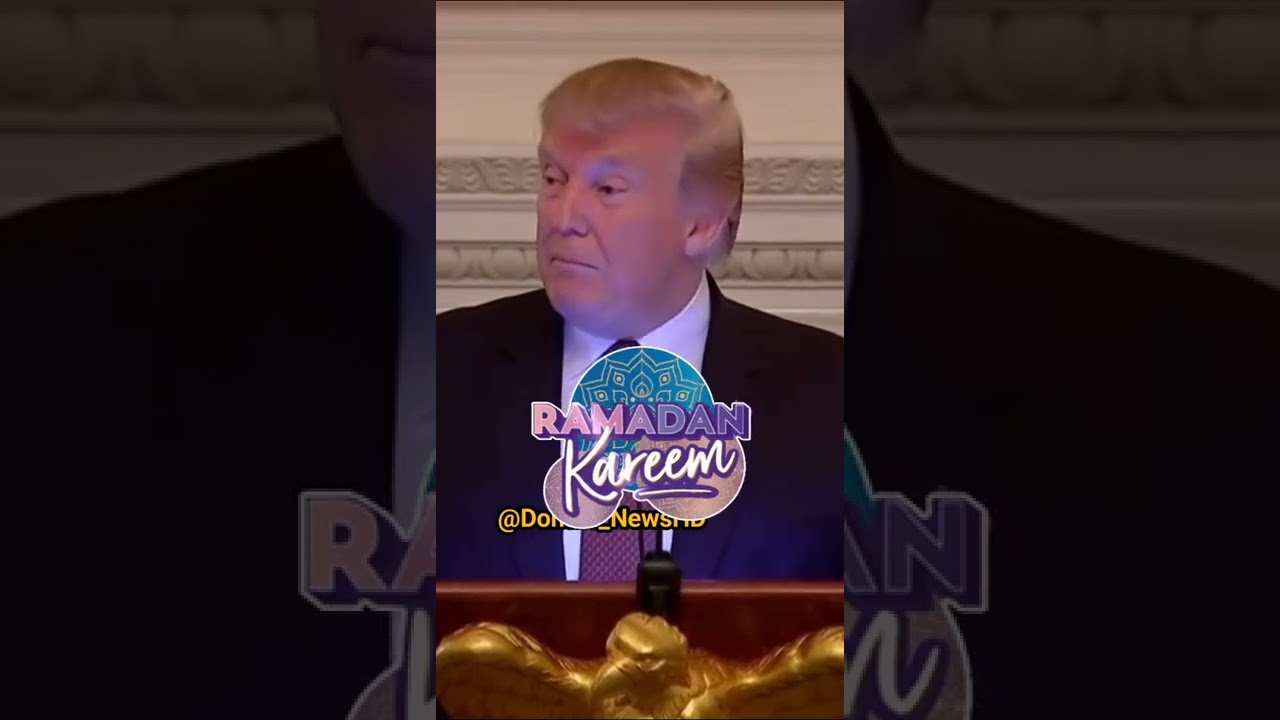 Donald Trump Ramadan Kareem #ramadan #donaldtrump #muslim