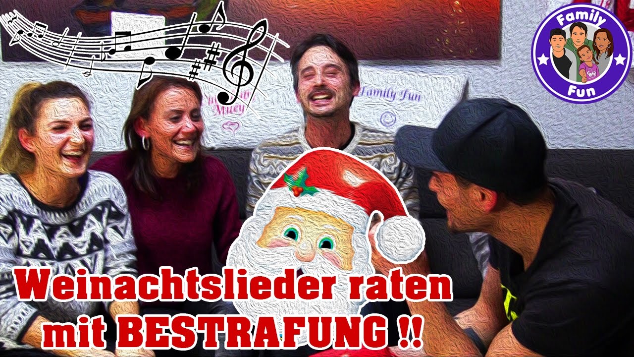 GUESS THAT SONG | LIEDER  ERRATEN CHALLENGE mit BESTRAFUNG | FAMILY FUN