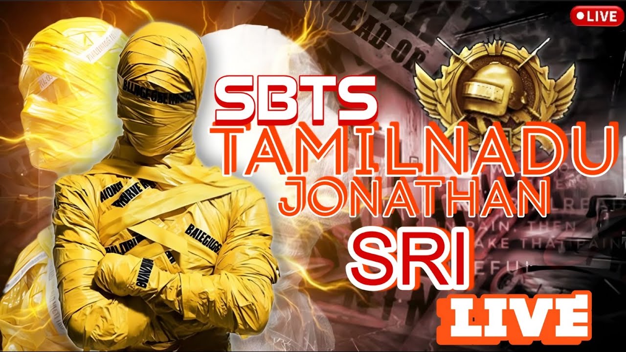 SBTS TAMILNADU JONATHAN SRI IS LIVE #bgmi #madan #sbtsri