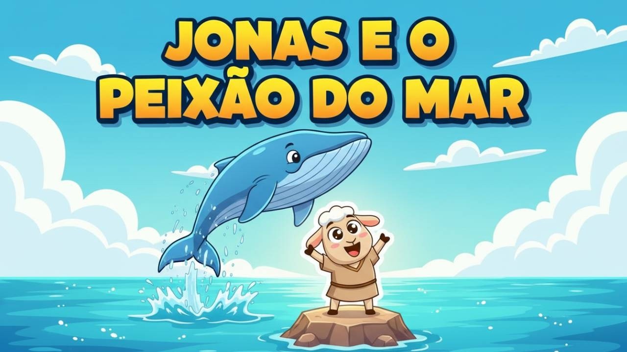 Jonas e o Peixão do Mar - Música Cristã Infantil - Canção Bíblica para Crianças - NosySheep