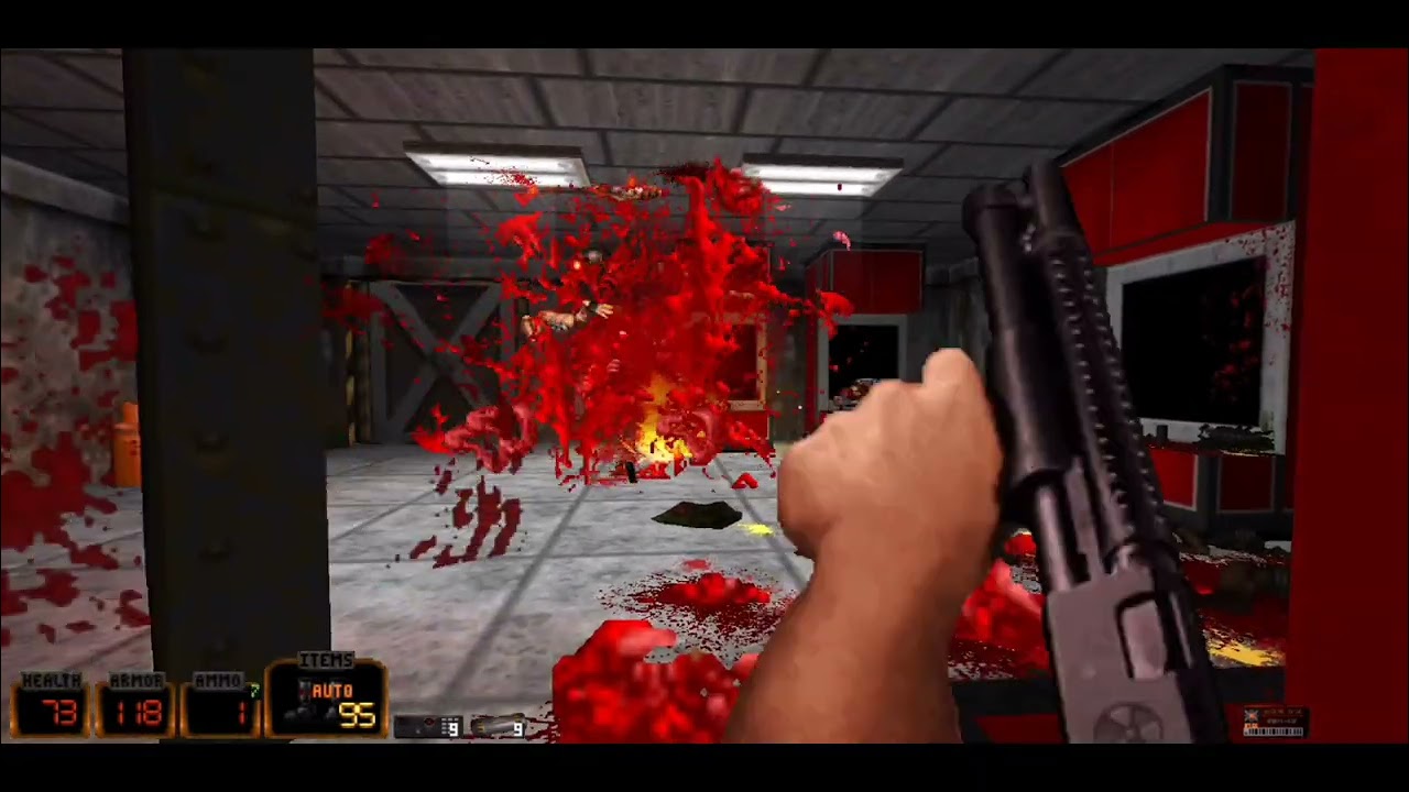 DN3DooM - Duke Nukem 3D In Doom - Hollywood Holocaust / Hell On Earth Starter Pack - 60Fps HD