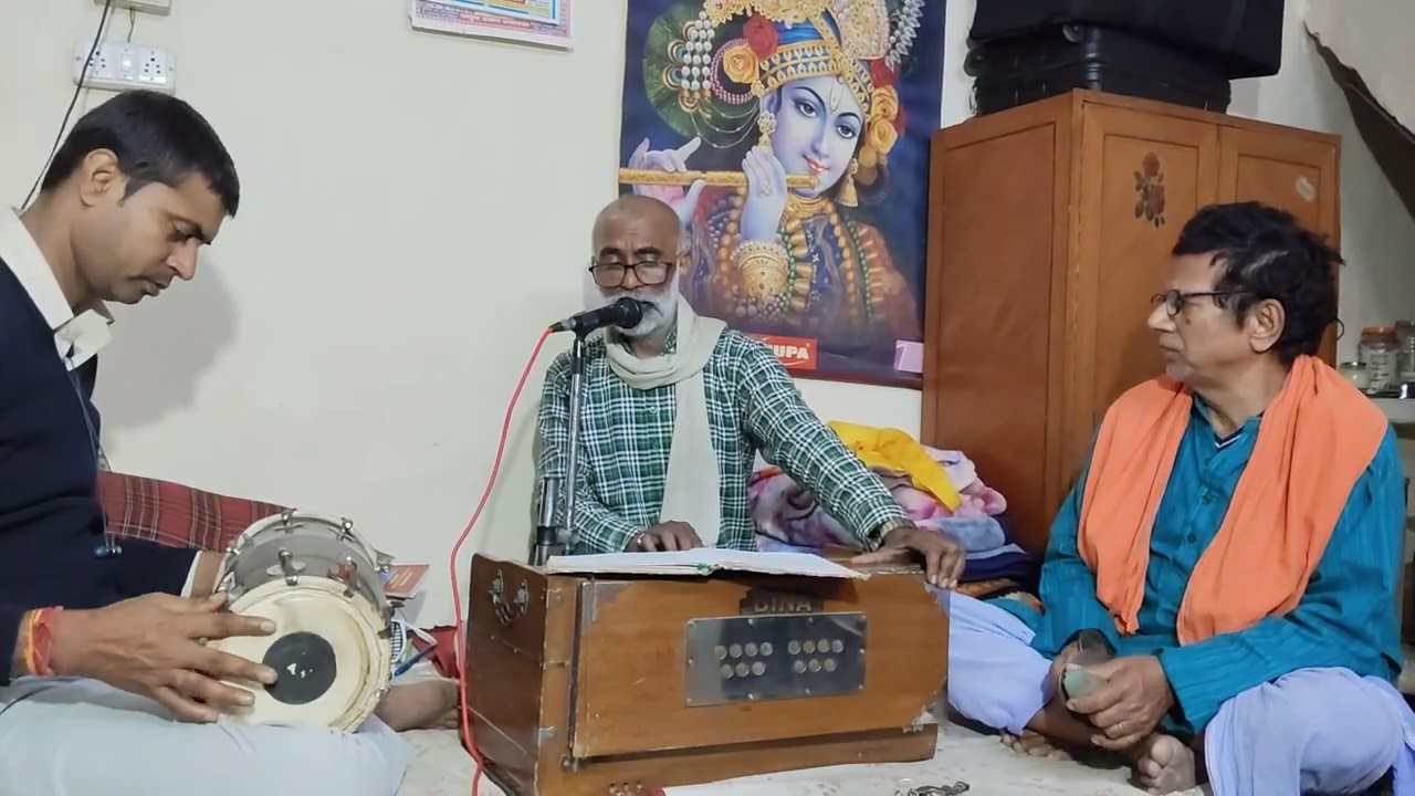  कृष्ण भजन: वांके बिहारी मूझको देना सहारा ##जय श्री कृष्ण 