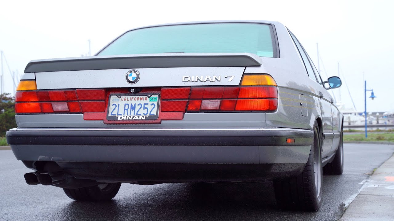 Оригинальный владелец видит E32 после реставрации — BMW 735i Manual