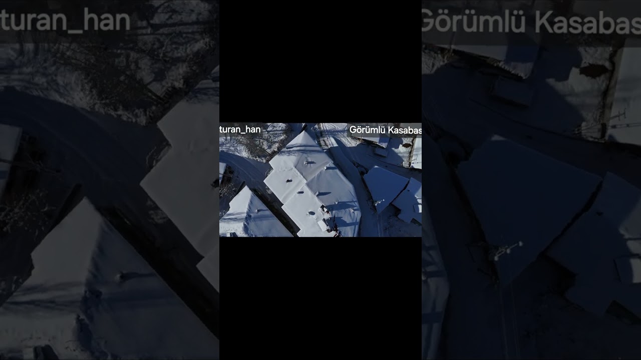 2 OCAK 2026 Görümlü Kasabası drone çekimi #tokat #almus #drone #dronevideo #tozanlı 
