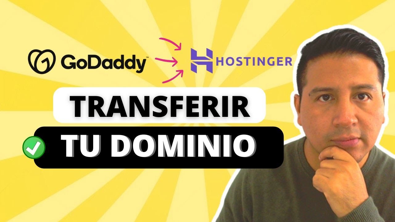🥇Migrar tu dominio de Godaddy a Hostinger | Fácil 2025