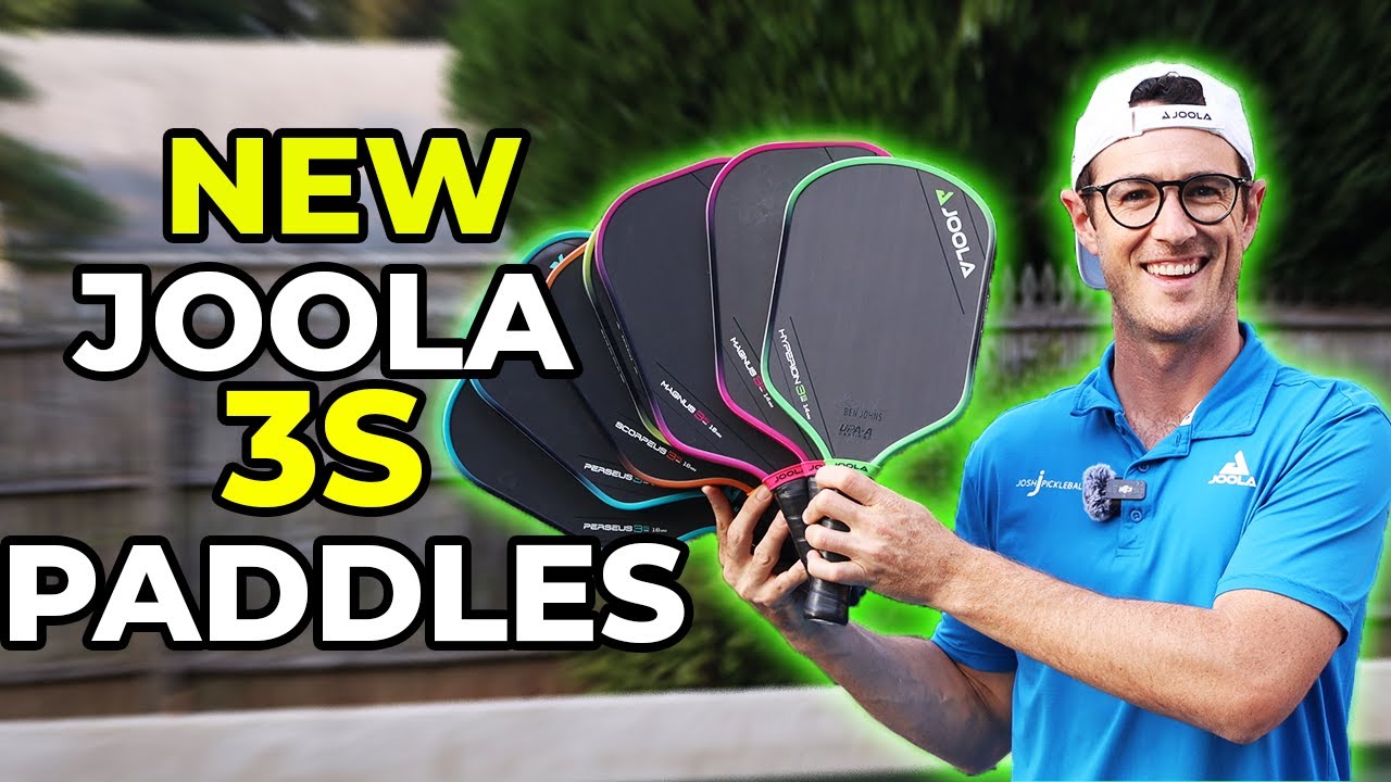 НОВЫЕ весла Joola 3S &mdash; первый взгляд и первые впечатления!