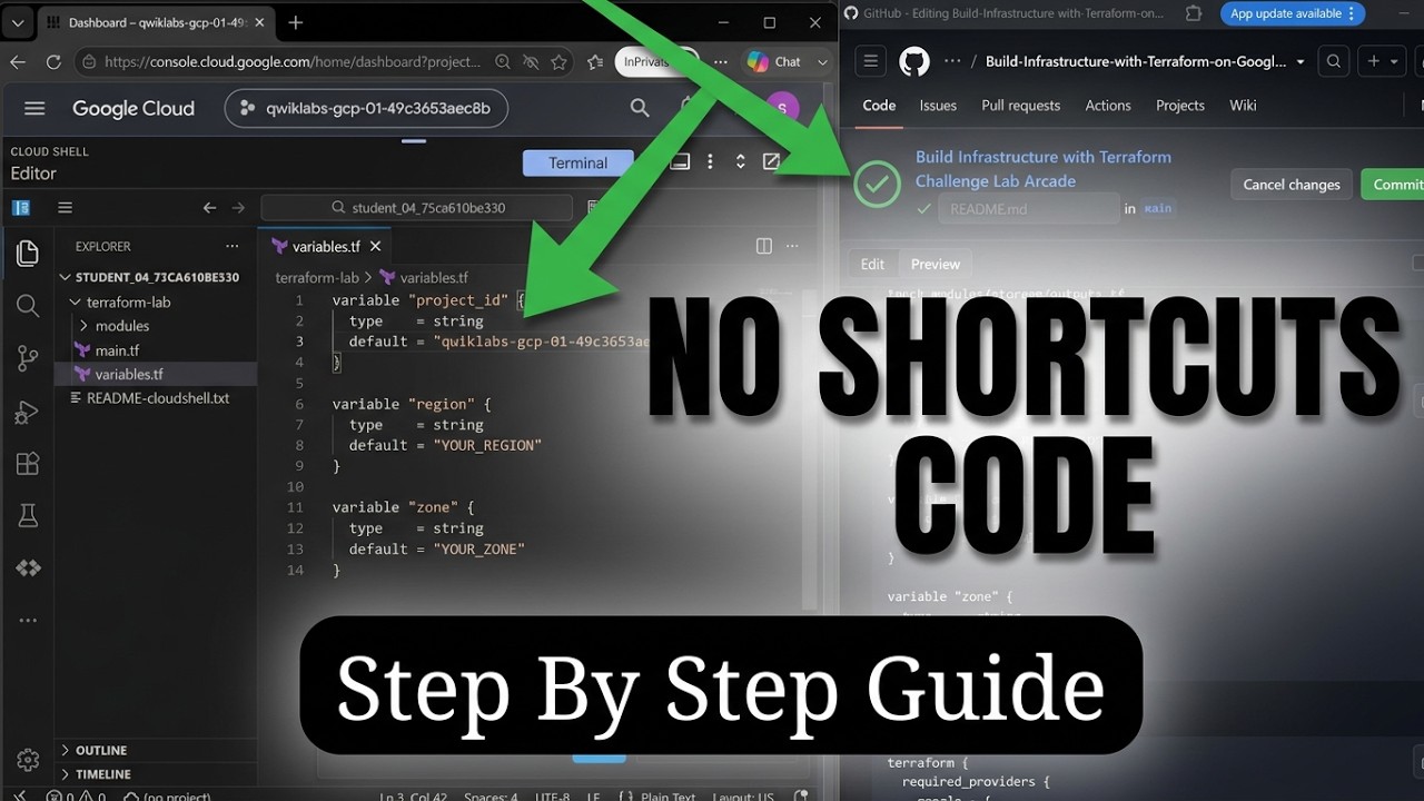 Build Infrastructure with Terraform on Google Cloud Challenge Lab Arcade |Step-by-Step Guide (2026)