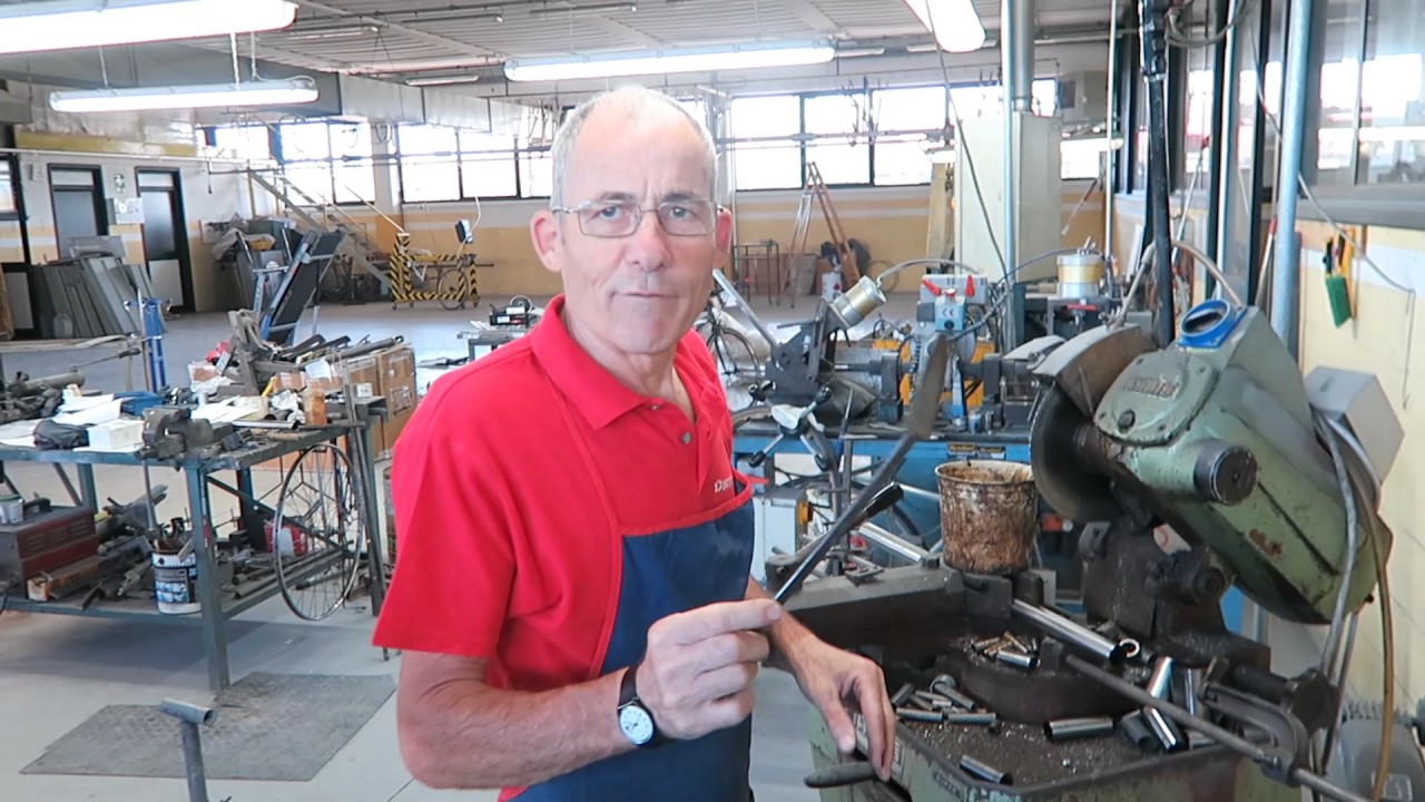 Building a Handmade Bicycle Frame in Tuscany Italy