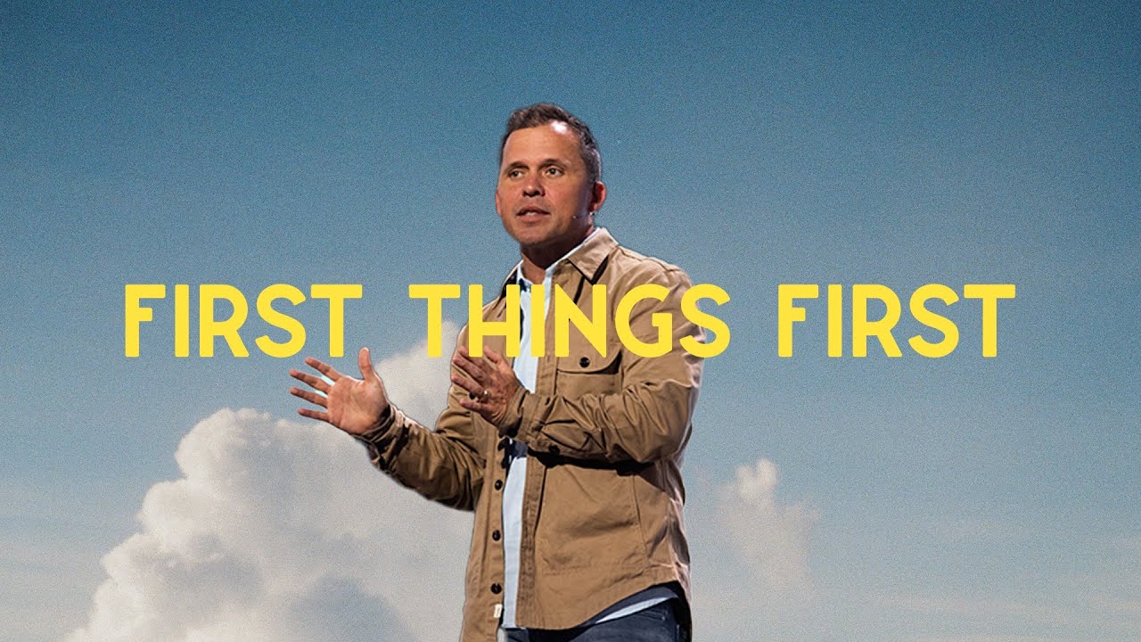 What Do We Value? | Kevin Queen | First Things First | WEEK TWO | Message Only