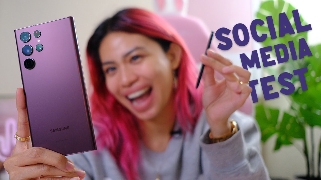 Samsung Galaxy S22 Ultra SOCIAL MEDIA TEST: IG, Tiktok, SnapChat ++