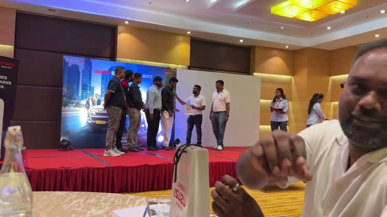 Felicitation at Mysore Carbine Isuzu