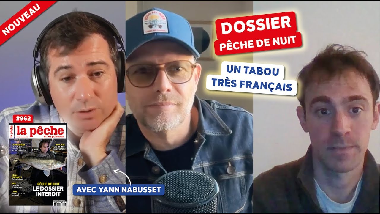 PODCAST P&Ecirc;CHE 🎣 : la p&ecirc;che de nuit en questions 🌚 (X @TousdesTomSawyer)