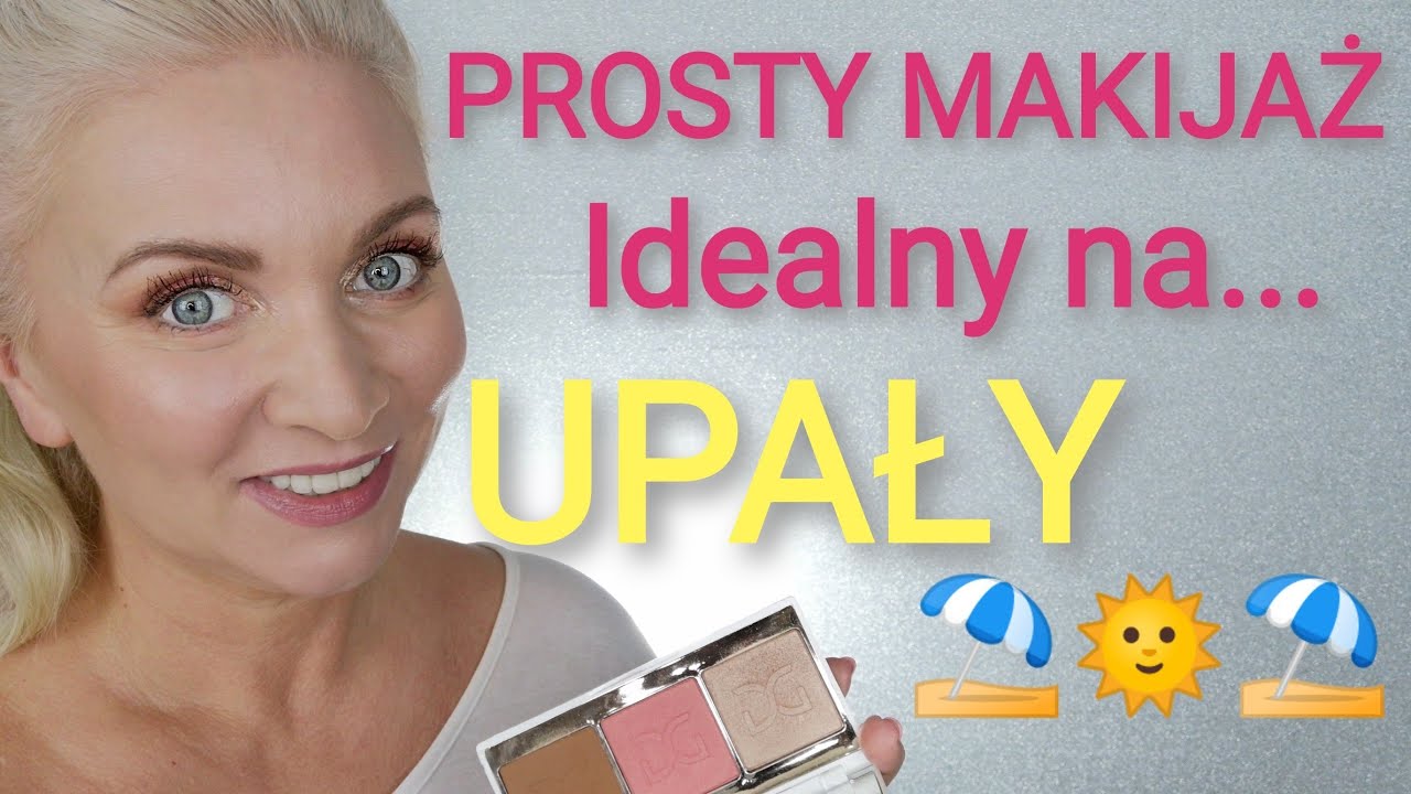 SZYBKI, Łatwy makijaż krok po kroku :) PODKŁAD na UPAŁY .. Dessi paleta IDEALNA..???